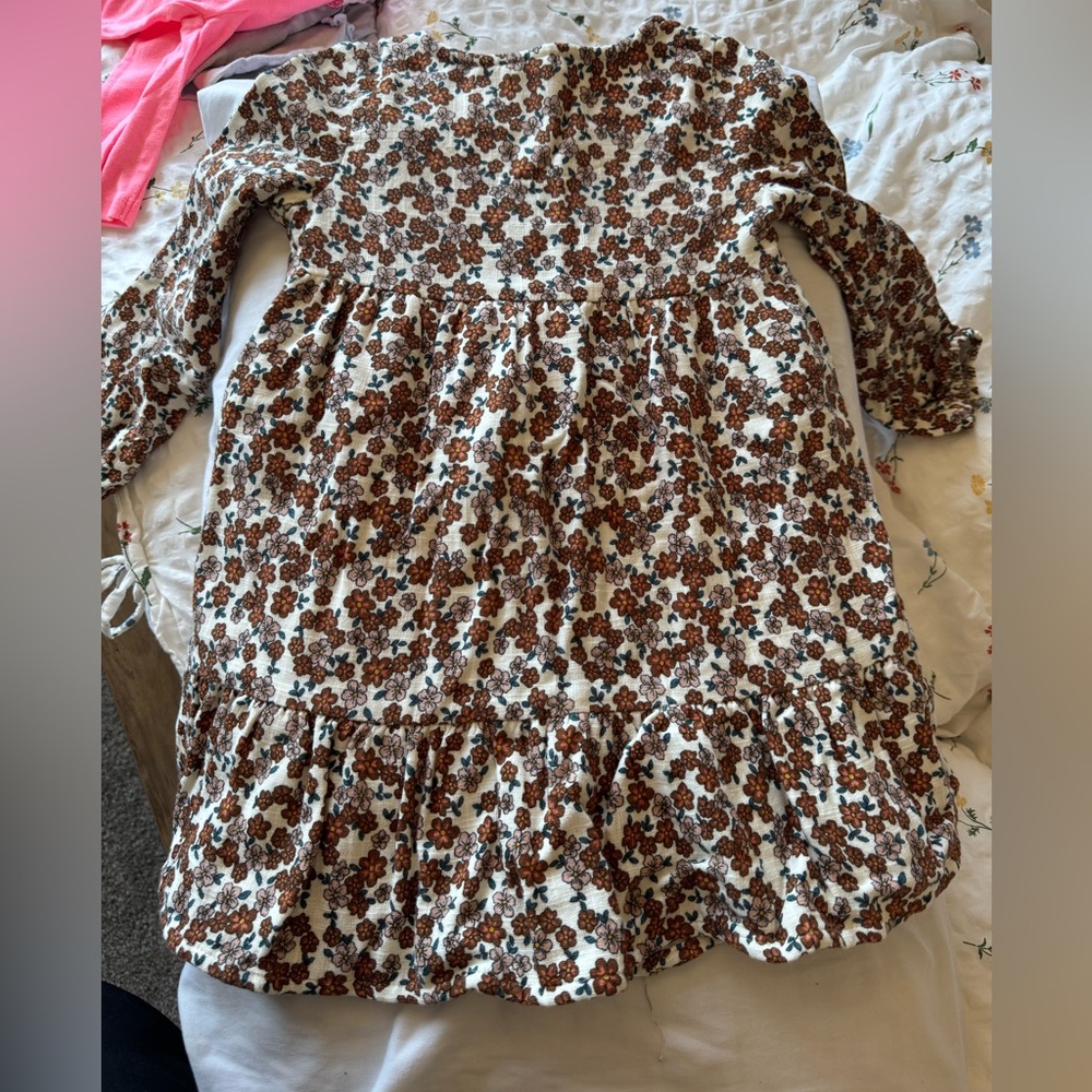 Wonder Nation Floral Button-Up Dress